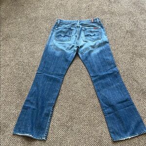 7 for All Mankind,‎ bootcut jeans, size 30.